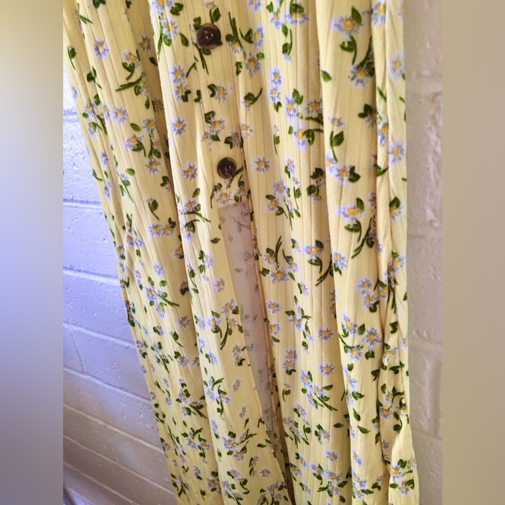 Maxi Long Floral Yellow Sundress  🌻🌞🌼 - Picture 5 of 16